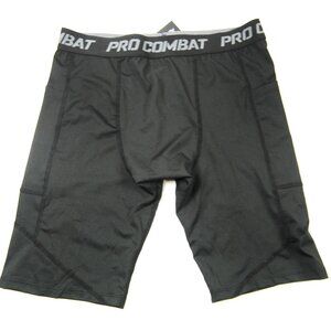 Pro Combat Performance Compression Shorts Athletic Baselayer Workout Gym Sports